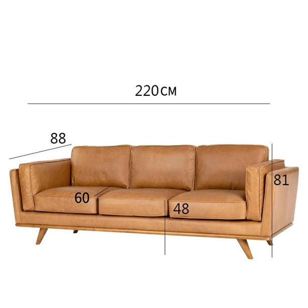 Italian Leather Sofa