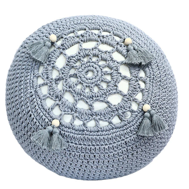 Knitted Tassel Futon