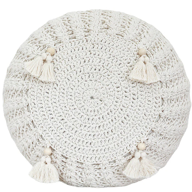 Knitted Tassel Futon