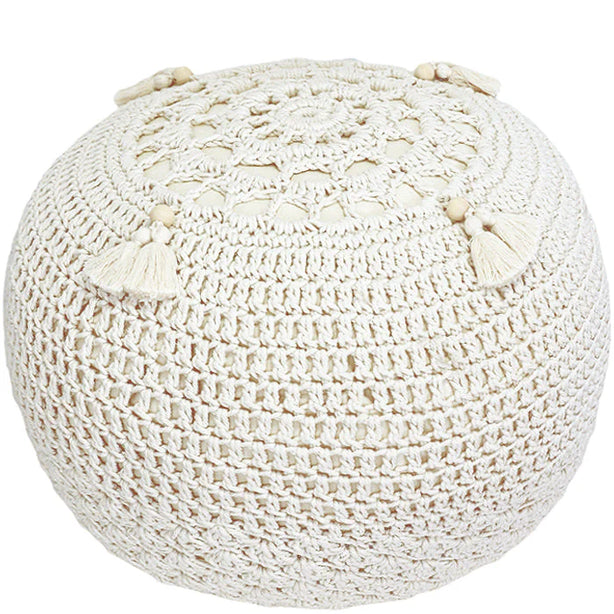 Knitted Tassel Futon