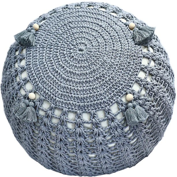 Knitted Tassel Futon