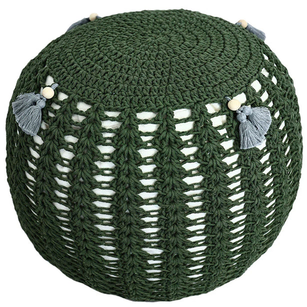 Knitted Tassel Futon