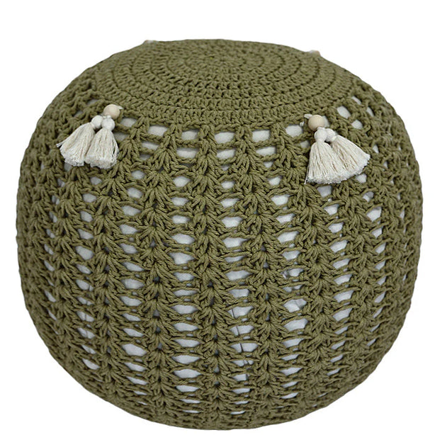 Knitted Tassel Futon