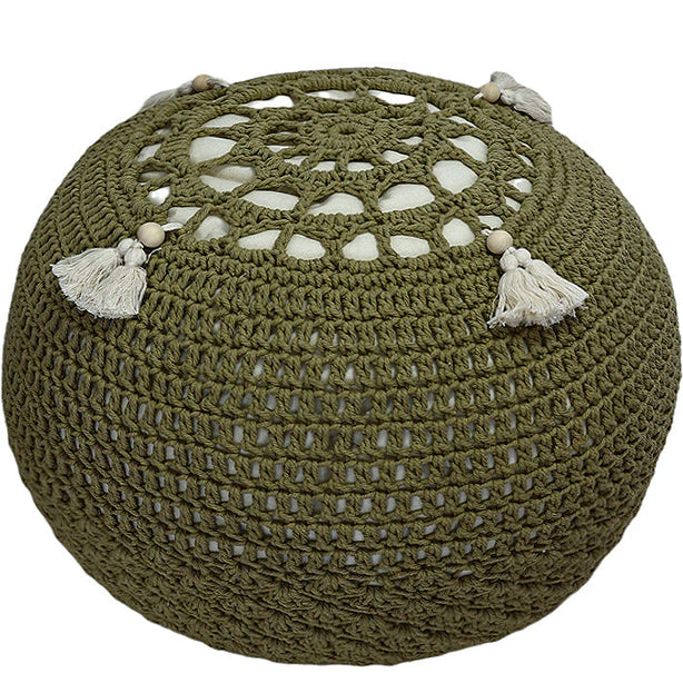Knitted Tassel Futon