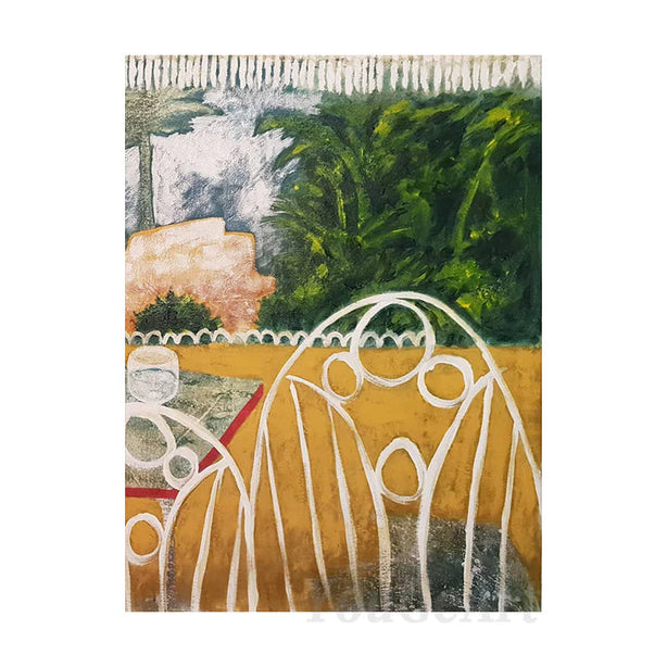 Sketch Of My Home - Oil Painting