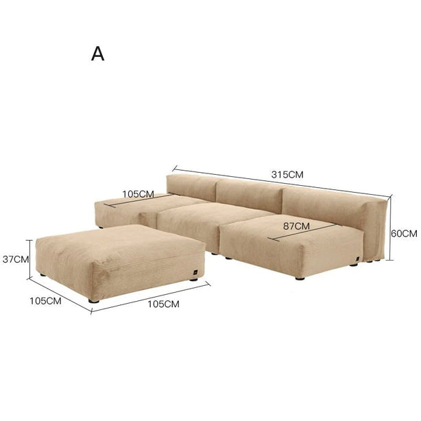 Winsley Chaise Sofa
