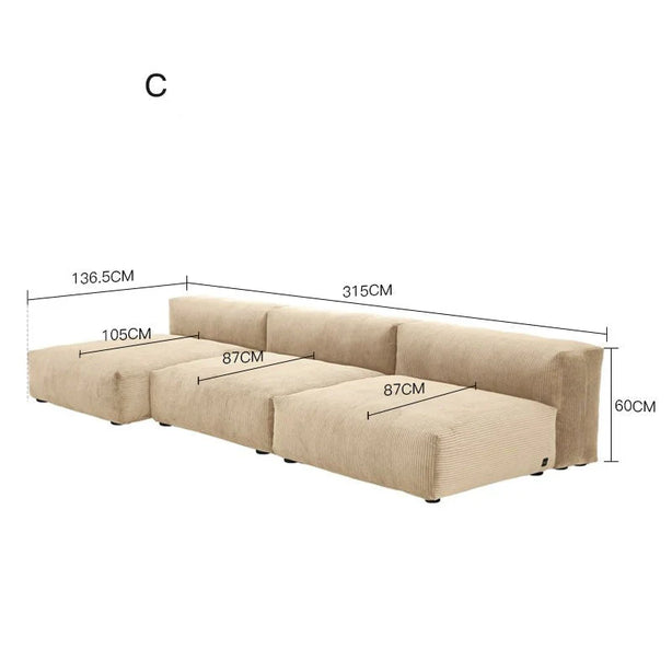 Winsley Chaise Sofa