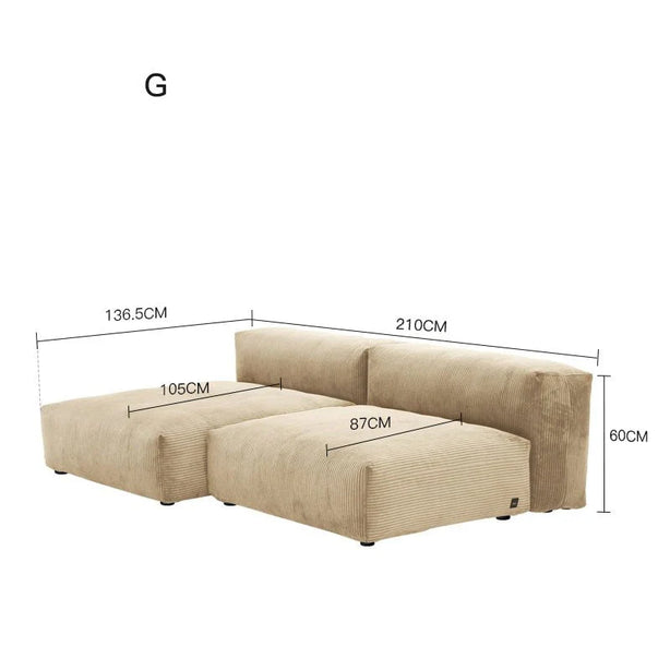 Winsley Chaise Sofa