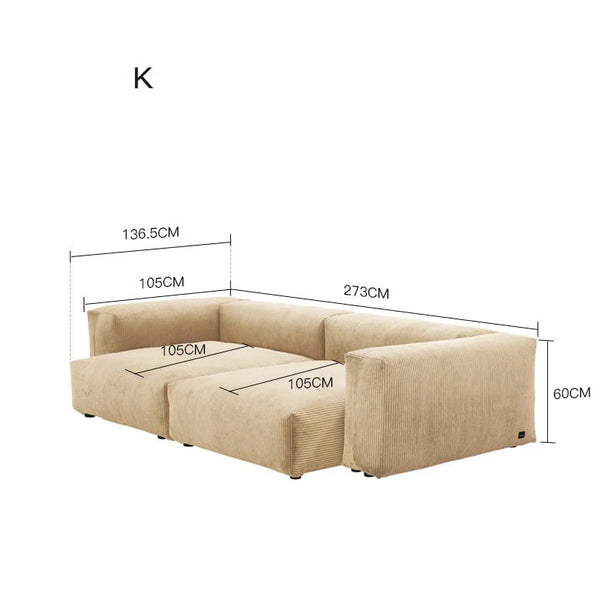 Winsley Chaise Sofa
