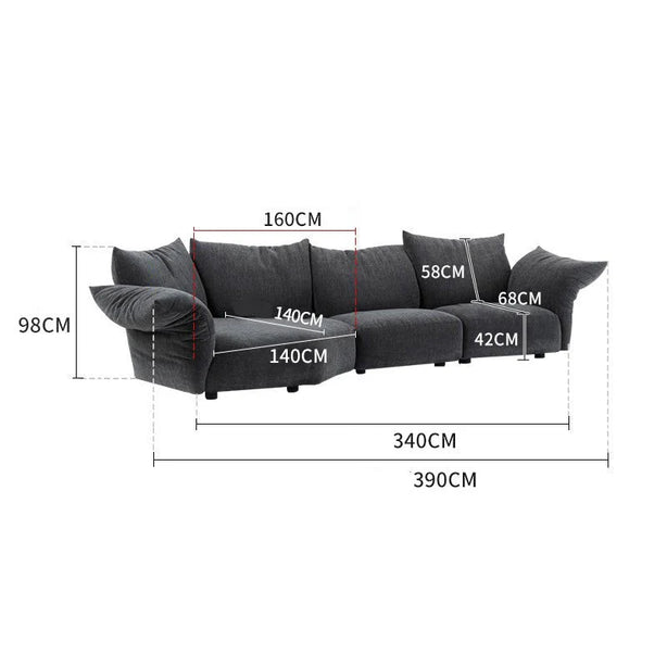 Petal Ergonomic Sofa