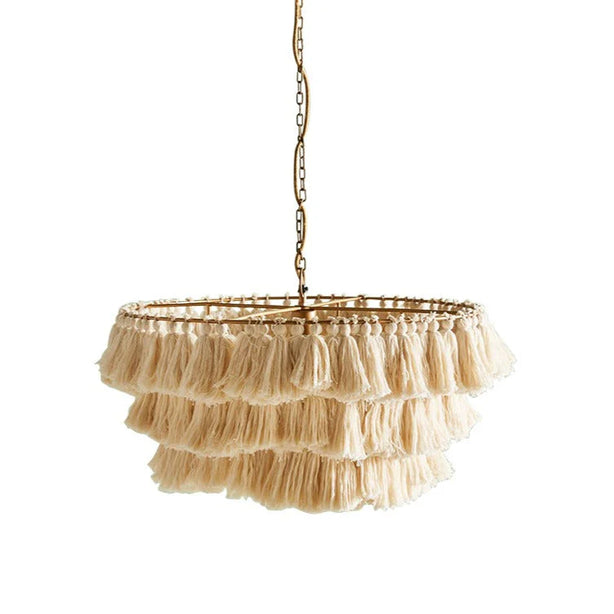 Boho Tassel Lamp