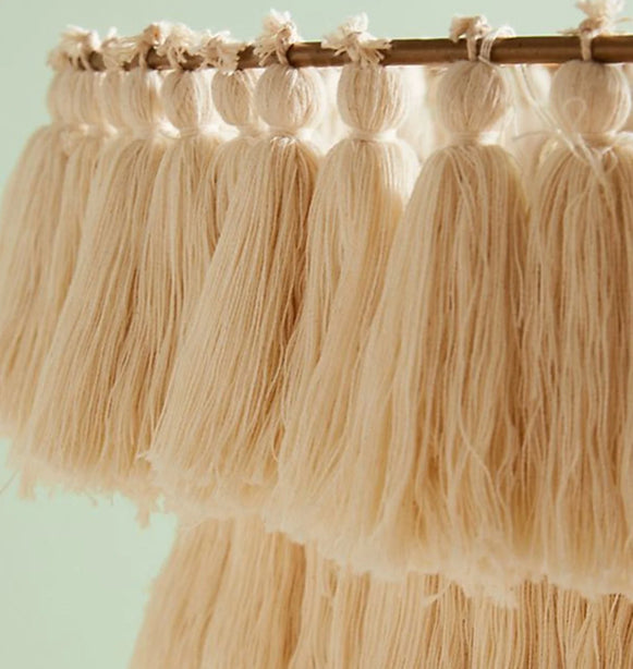 Boho Tassel Lamp