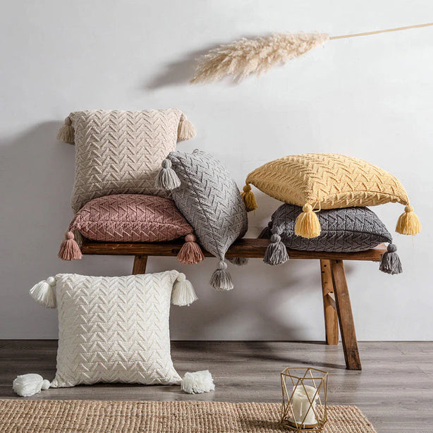 Gaya Knitted Cushion