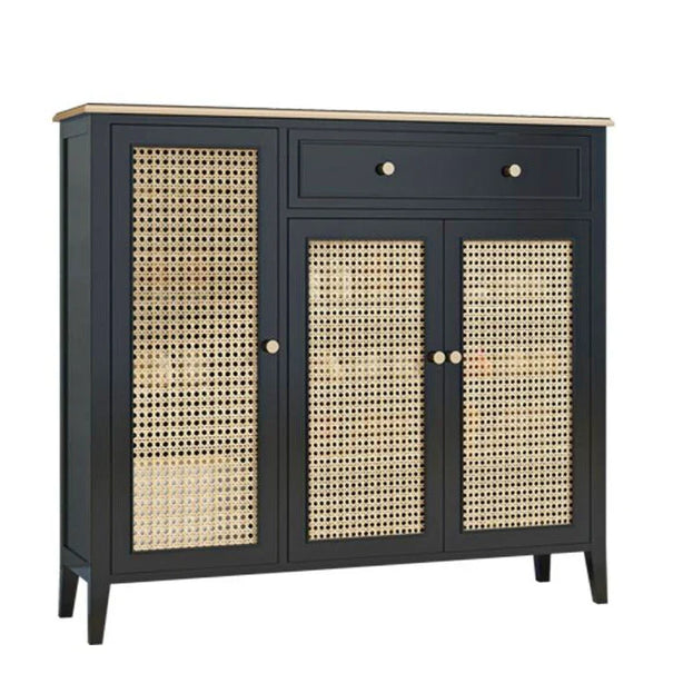 Ivy Rattan Shoe Cabinet