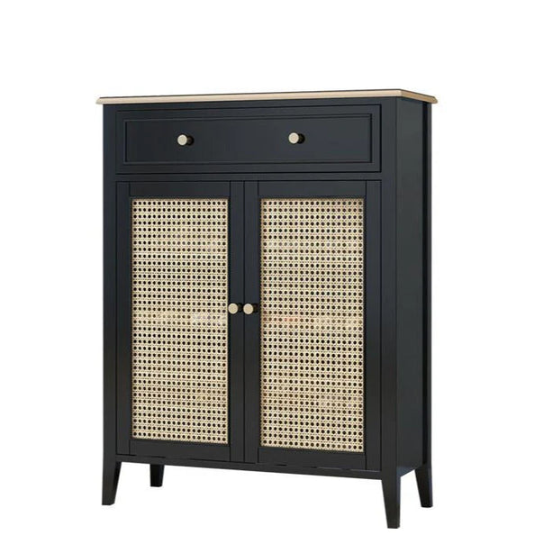 Ivy Rattan Shoe Cabinet