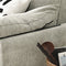 Oak Linen Sofa