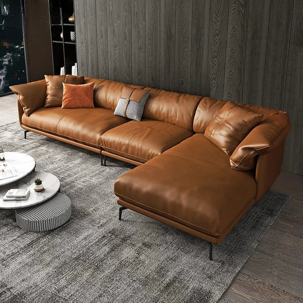 Italian Napa Leather Sofa