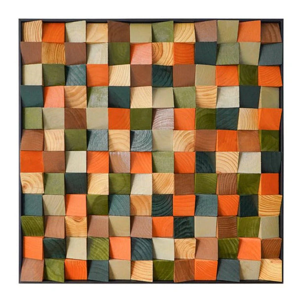 Teak Mosaic Art
