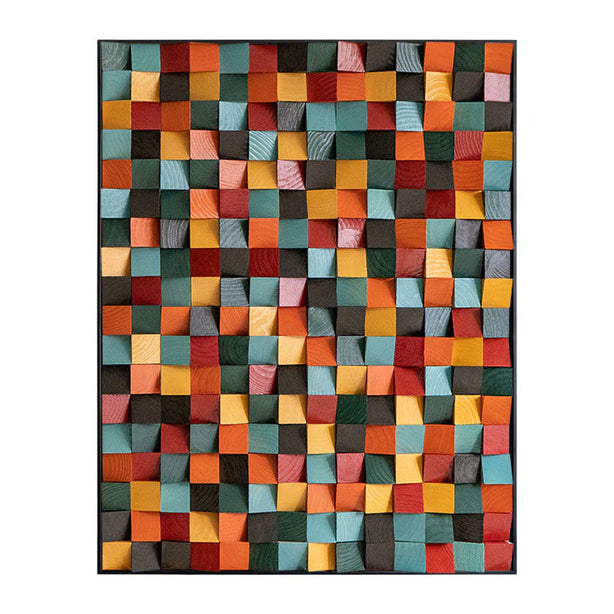 Teak Mosaic Art