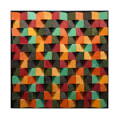 Teak Mosaic Art