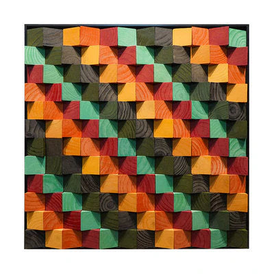 Teak Mosaic Art