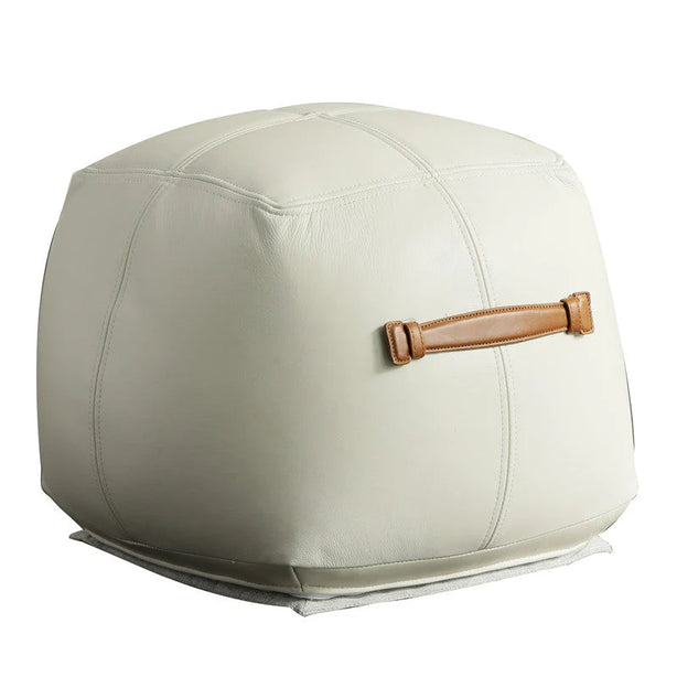 Cowhide Leather Ottoman