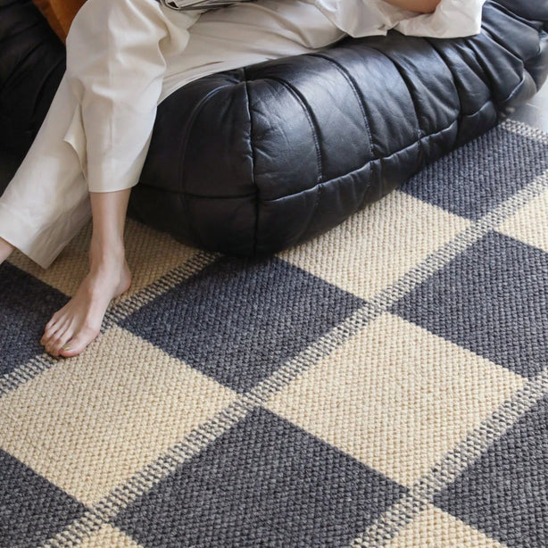 Echecs Wool Rug