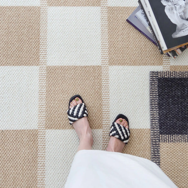 Echecs Wool Rug