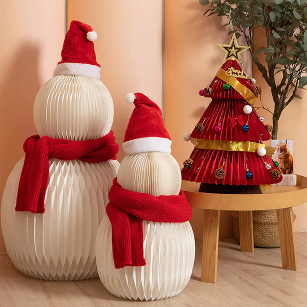 Foldable Snowman