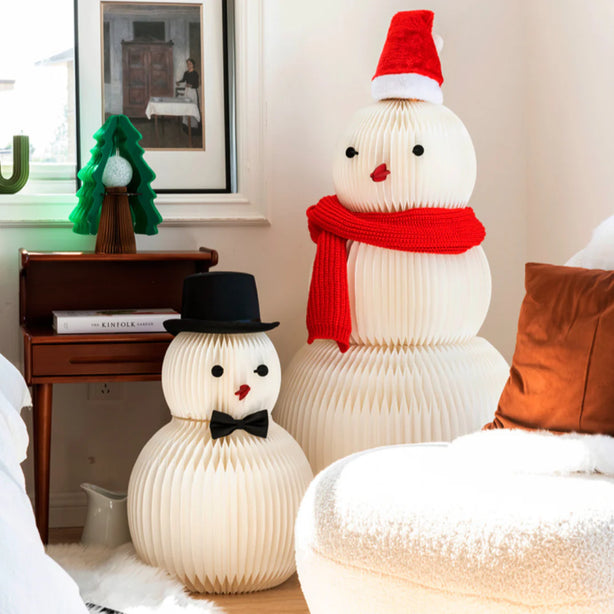 Foldable Snowman