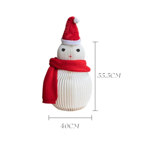 Foldable Snowman