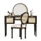 Ivy Rattan Vanity Set