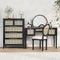 Ivy Rattan Vanity Set