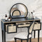 Ivy Rattan Vanity Set