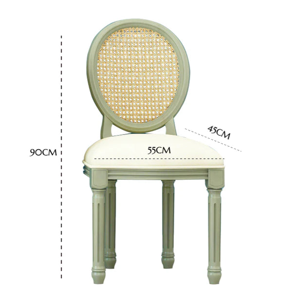 Ivy Rattan Vanity Set