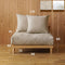 French Linen Ashwood Sofa