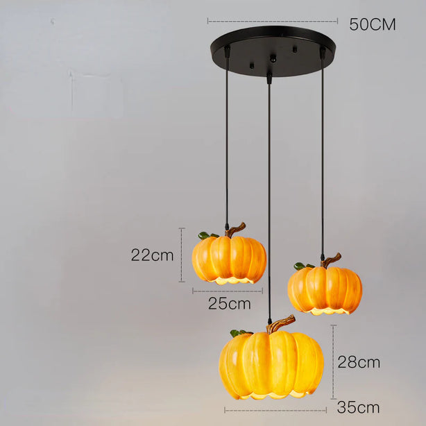 Pumpkin Pendant Light