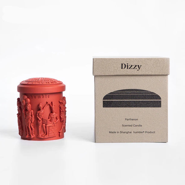 Parthenon Candle