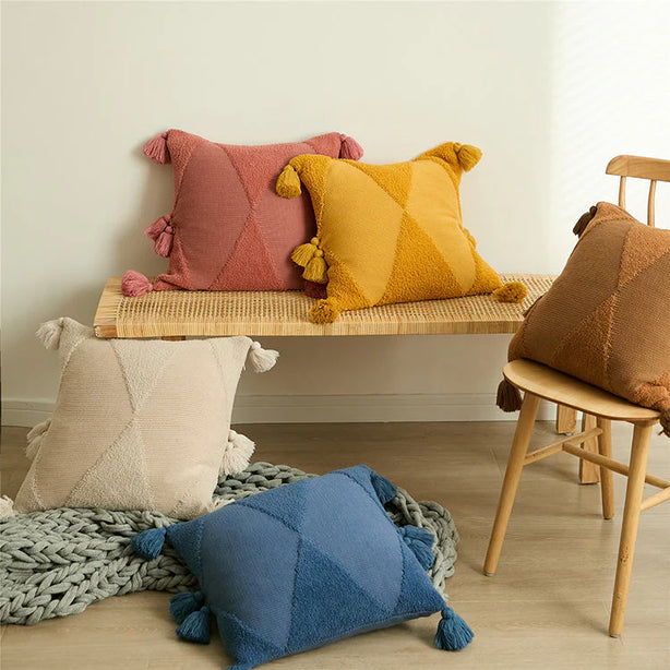 Abbey Tassel Cushion
