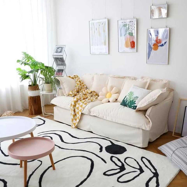 French Pinewood Sofa