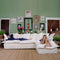 French Pinewood Sofa