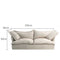 French Pinewood Sofa