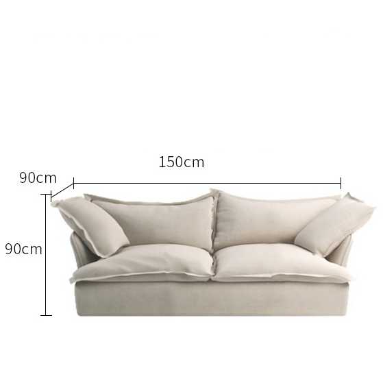 French Pinewood Sofa