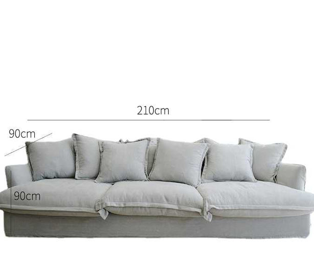 French Pinewood Sofa