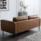 Italian Cowhide Leather Sofa