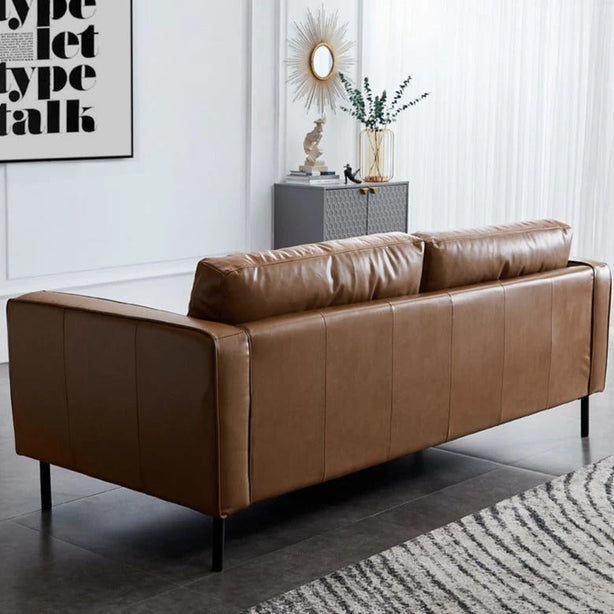 Italian Cowhide Leather Sofa