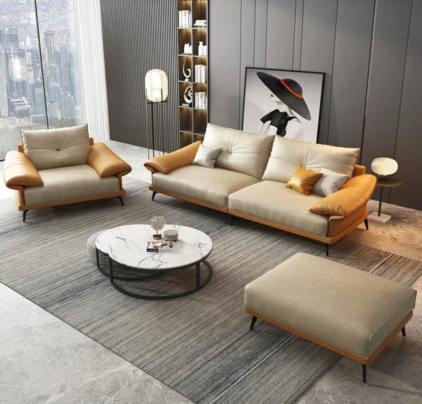 Jensen Leather Sofa