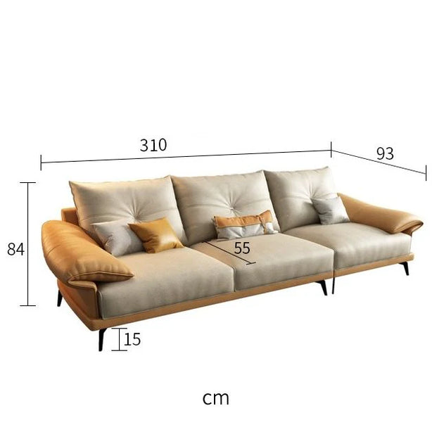 Jensen Leather Sofa