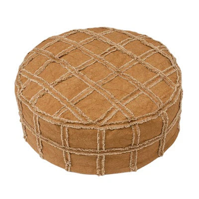 Cotton Tassel Pouf