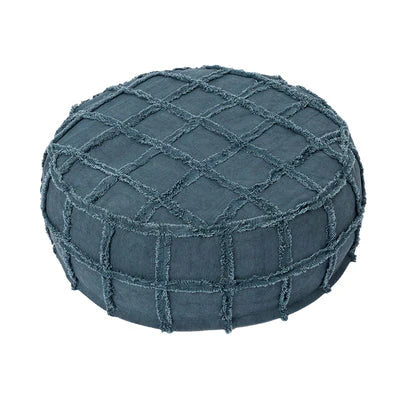 Cotton Tassel Pouf